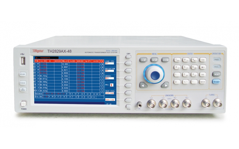TH2829AX-48 自动变压器测试系统