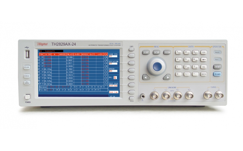TH2829AX-24 自动变压器测试系统