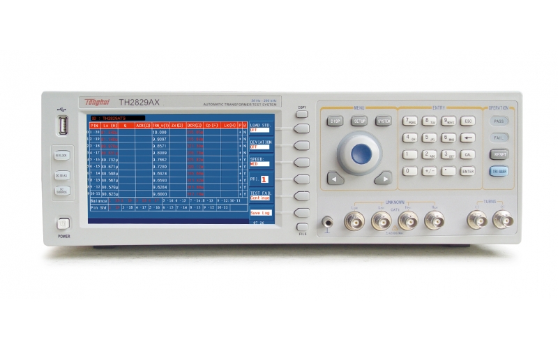 TH2829AX 自动变压器测试系统