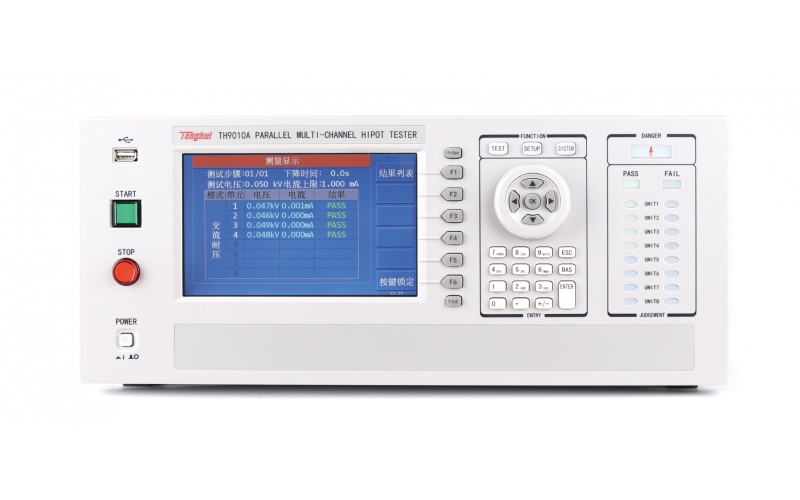 TH9010A 并行多通道耐压测试仪