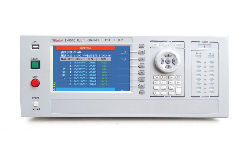 TH9010 并行多通道耐压测试仪