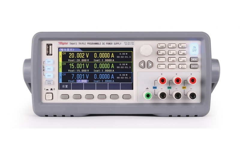 TH6402/TH6402A/TH6412/TH6413三通道可编程线性直流电源