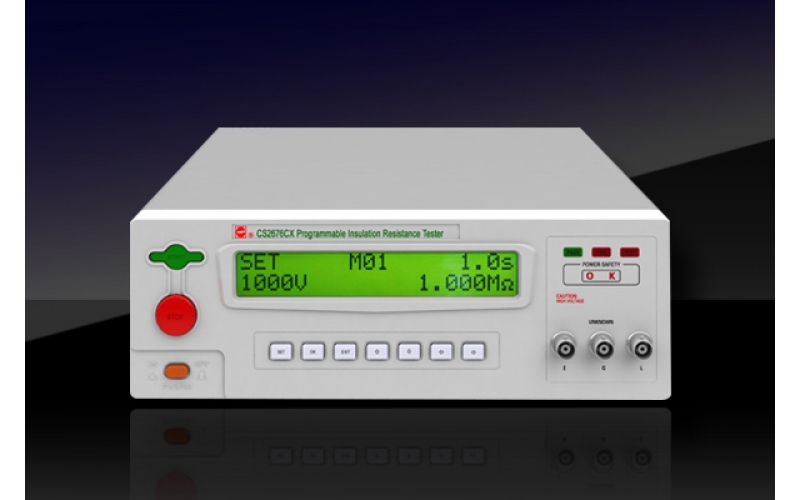 CS2676CX程控绝缘电阻测试仪