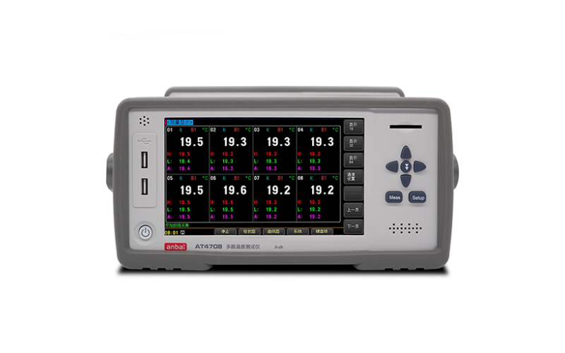 安柏anbai AT4708多路温度记录仪