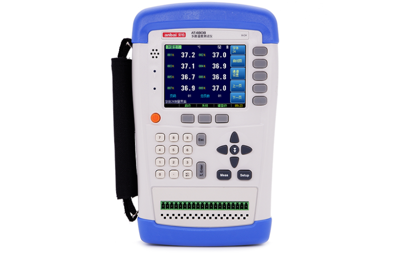 安柏anbai AT4808手持多路温度记录仪