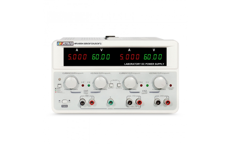麦创Matrix MPS-H-3系列高精度三路线性直流电源