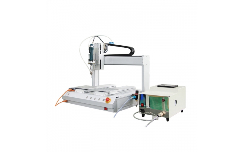 米恩LSJ5331C四轴双平台吹气式自动锁螺丝机