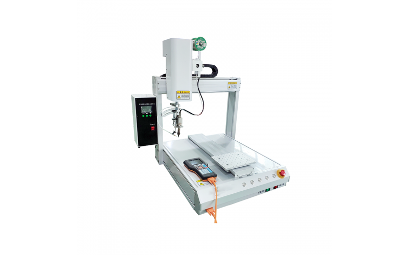 米恩HXJ331R四轴单平台带旋转自动焊锡机